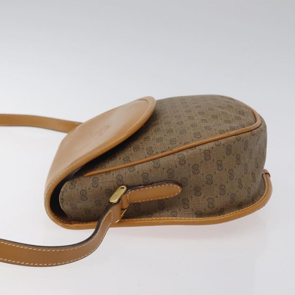 GUCCI Micro GG Supreme Shoulder Bag PVC Beige Gold 007 115 0074 Auth ki5748 - Picture 4 of 16
